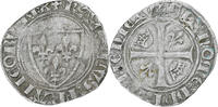 France Blanc Guénar Charles VI, Romans, Billon, Duplessy:377A -