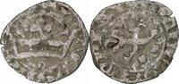France Double Parisis Charles IV, Billon, Duplessy:244b -