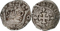 France Double Parisis Charles IV, Billon, Duplessy:244b -