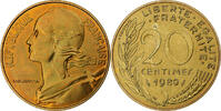 France 20 Centimes Marianne, MDP, FDC.BU, Bronze-Aluminium -