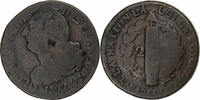France 2 Sols Louis XVI, Perpignan, Bronze, Gadoury:25 -