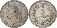 France 5 Francs Lavrillier, Paris, Nickel, Gadoury:760 -
