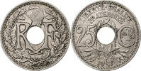 France 25 Centimes Lindauer, Paris, Souligné, Nickel, Gadoury:379 -