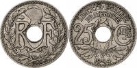 France 25 Centimes Lindauer, Paris, Souligné, Nickel -