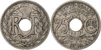 France 25 Centimes Lindauer, Paris, Souligné, Nickel, Gadoury:379 -