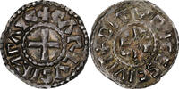 France Denier Charles le Chauve, Bourges, Argent -