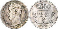France 1/4 Franc Charles X, Paris, Argent, Gadoury:402 -
