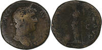 Sesterce Hadrien, Rome, Bronze, B -