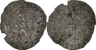 France Douzain aux deux H Henri III, Poitiers, 1st Type, Billon -