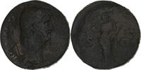 Sesterz Hadrien, Rome, Bronze, B -