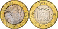 Finlande 5 Euro Provinces - Savonia, Vantaa, Bimétallique, KM:162 -