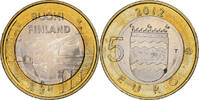 Finlande 5 Euro Helsinki and Uspenski Cathedrals, Vantaa, Bimétallique -