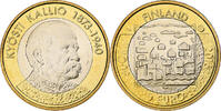 Finlande 5 Euro Kyosti Kallio, Vantaa, Bimétallique, KM:290 -