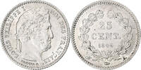 France 25 Centimes Louis-Philippe I, Paris, Argent, Gadoury:357 -