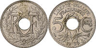 France 5 Centimes Lindauer, Paris, Cupro-nickel, Gadoury:170 -