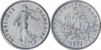 France 5 Francs Semeuse, MDP, Piéfort, Nickel Clad Copper-Nickel -