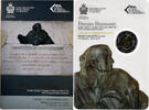 Saint Marin 2 Euro Donato Bramante, Coin card.FDC, Rome, Bimétallique -