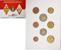 Monaco Coffret 1c. à 2€ Rainier III, BU, MDP -