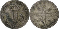 France XXX Deniers aux 2 L couronnés Louis XIV, Lyon, Billon -