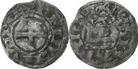 France Denier Philippe II, Saint-Martin de Tours, Billon -