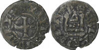 France Denier Philippe II, Saint-Martin de Tours, Billon -