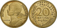 France 20 Centimes Marianne, MDP, ESSAI, Cupro-nickel Aluminium -