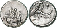 Nomos Calabre, Tarentum, Argent, HN Italy:1033 -
