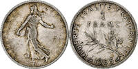 France 1 Franc Semeuse, Paris, Argent, Gadoury:467, KM:844.1 -