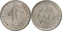 France 5 Francs Semeuse, MDP, Piéfort, Argent, Gadoury:154.P2 -