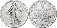 France 2 Francs Semeuse, Paris, Argent, Gadoury:532, KM:845.1 -