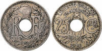 France 25 Centimes Lindauer, Paris, Souligné, Nickel, Gadoury:379 -