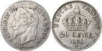 France 20 Centimes Napoléon III, Paris, Argent, Gadoury:308 -