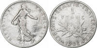 France 1 Franc Semeuse, Paris, Argent, Gadoury:467, KM:844.1 -
