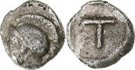 Tetartemorion Arcadie, Tegea, Argent, HGC:5-1054 -