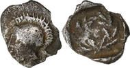 Hemiobol Éolide, Elaia, Argent, SNG-Cop:164 -
