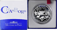 France 1-1/2 Euro Château de Chambord, BE, MDP, Argent -