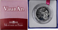 France 1/4 Euro Vauban, BU, MDP, Argent -