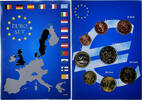Finlande Set 1 ct. - 2 Euro euro set -