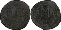 Follis Maurice Tibère, Antioche, Bronze, Sear:533 -