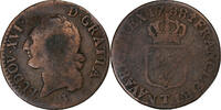 France 1/2 Sol Louis XVI, Nantes, Cuivre, Gadoury:349 -
