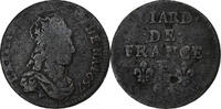 France Liard de France Louis XIV, Meung-sur-Loire, Cuivre, C2G:92 -