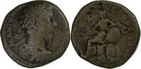 Sesterz Marc Aurèle, Rome, Bronze, RIC:1039 -