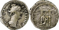 Denier Diva Faustina I, Rome, Argent, RIC:353a -