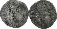 France Blanc Guénar Charles VI, Rouen, Billon, Duplessy:377A -