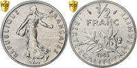 France 1/2 Franc Semeuse, Paris, Nickel, PCGS, Gadoury:429 -