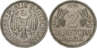 Allemagne 2 Deutschemark Stuttgart, Cupro-nickel, KM:111 -