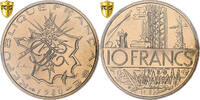 France 10 Francs Mathieu, Paris, Tranche B, Cupro-nickel, PCGS -