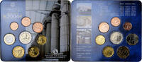 Grèce Set 1 ct. - 2 Euro Coin Card, BU, Athènes -