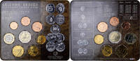 Grèce Set 1 ct. - 2 Euro Coin Card, BU, Athènes -