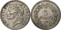 France 5 Francs Lavrillier, Paris, Nickel, Gadoury:760 -